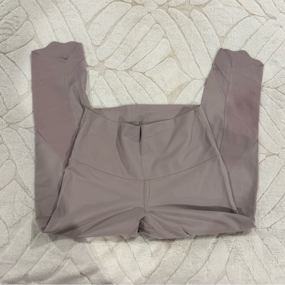 Lululemon Light Mauve High-Waisted Leggings - Picture 1 of 4